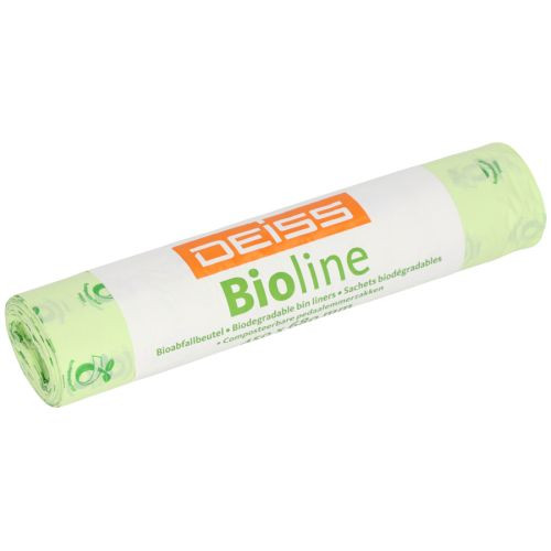 Deiss Bioline Biobeutel 30 ltr. - 100 % kompostierbar - 20 my