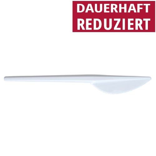 Einweg Messer Kunststoff Aus Plastik Weiss 16 5 Cm 3000 St