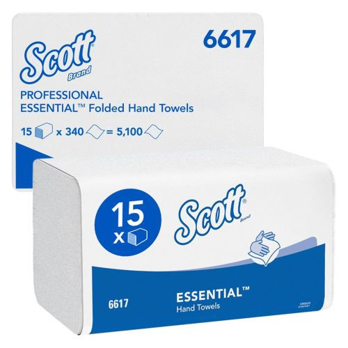 Kimberly-Clark 6617 Scott Essential Papierhandtücher 5.100 Tücher